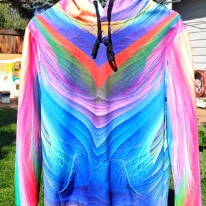 John Hancock Rainbow twist hoodie 🍭